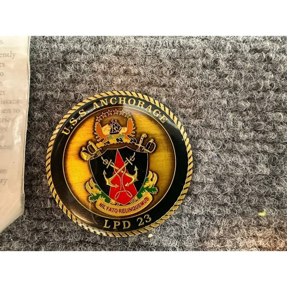 USS Anchorage LPD 23 U.S. Navy Challenge Coin Northwest Territorial Mint